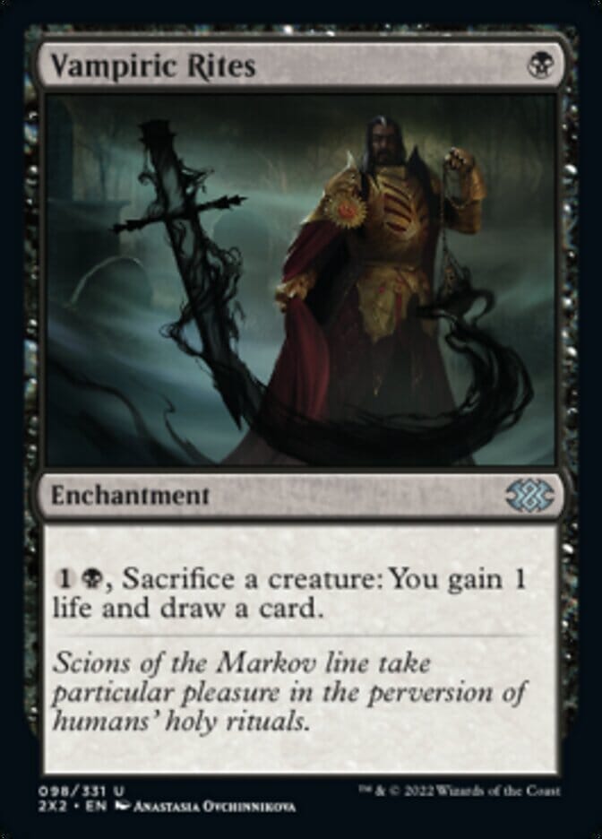 Vampiric Rites [Double Masters 2022] MTG Single Magic: The Gathering  | Multizone: Comics And Games