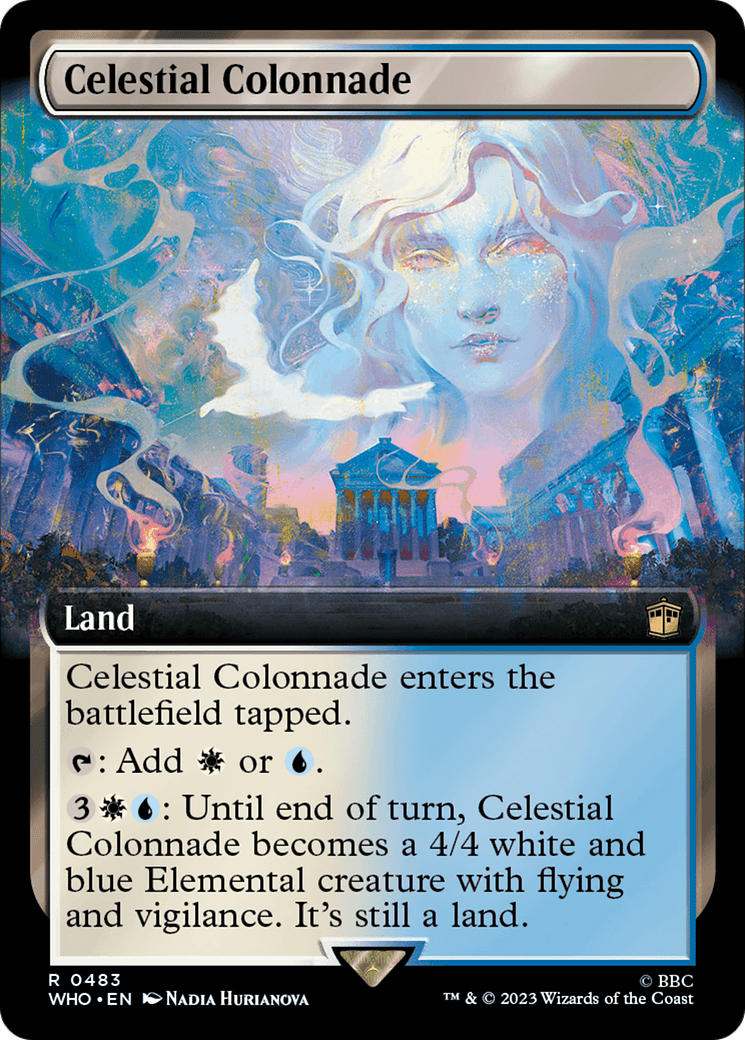 Celestial Colonnade (Extended Art) [Doctor Who] MTG Single Magic: The Gathering  | Multizone: Comics And Games