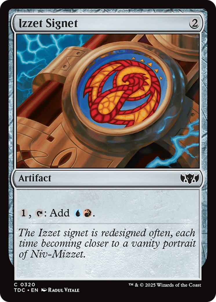 Izzet Signet [Tarkir: Dragonstorm Commander] MTG Single Magic: The Gathering  | Multizone: Comics And Games