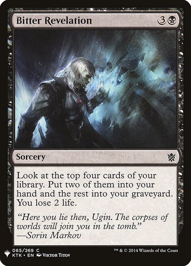 Bitter Revelation [Mystery Booster] MTG Single Magic: The Gathering  | Multizone: Comics And Games