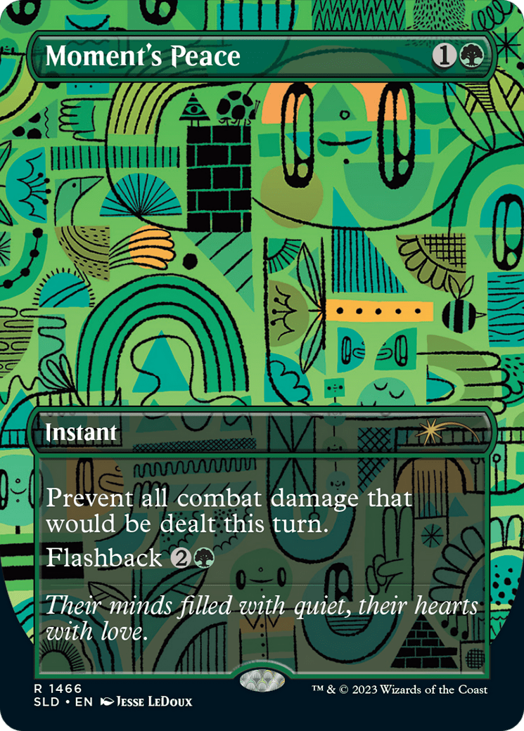 Moment's Peace (Rainbow Foil) [Secret Lair Drop Series] MTG Single Magic: The Gathering  | Multizone: Comics And Games