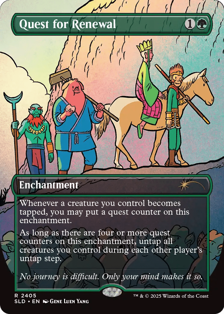 Quest for Renewal [Secret Lair Drop Series] MTG Single Magic: The Gathering  | Multizone: Comics And Games