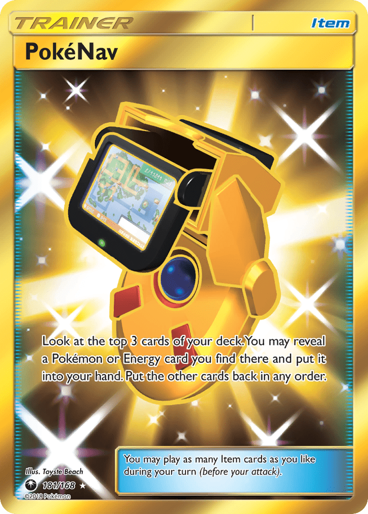 PokeNav (181/168) [Sun & Moon: Celestial Storm] Pokemon Single Pokémon  | Multizone: Comics And Games