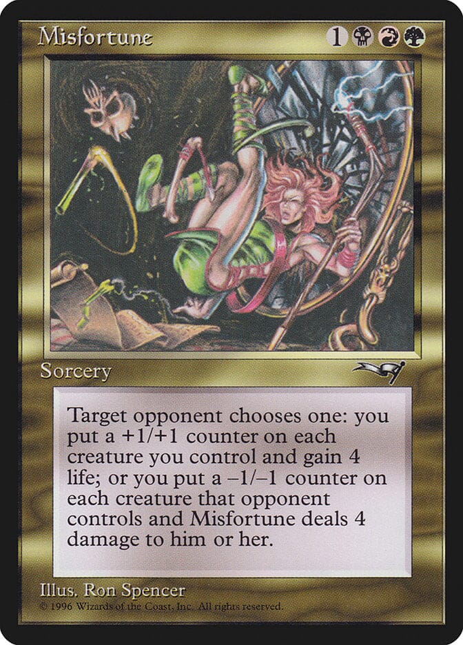 Misfortune [Alliances] MTG Single Magic: The Gathering  | Multizone: Comics And Games