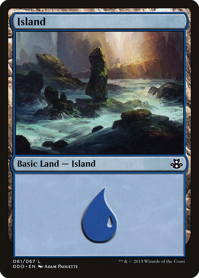 Island (61) [Duel Decks: Elspeth vs. Kiora] MTG Single Magic: The Gathering  | Multizone: Comics And Games