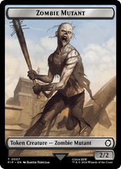Zombie Mutant // Copy Double-Sided Token [Fallout Tokens] MTG Single Magic: The Gathering  | Multizone: Comics And Games
