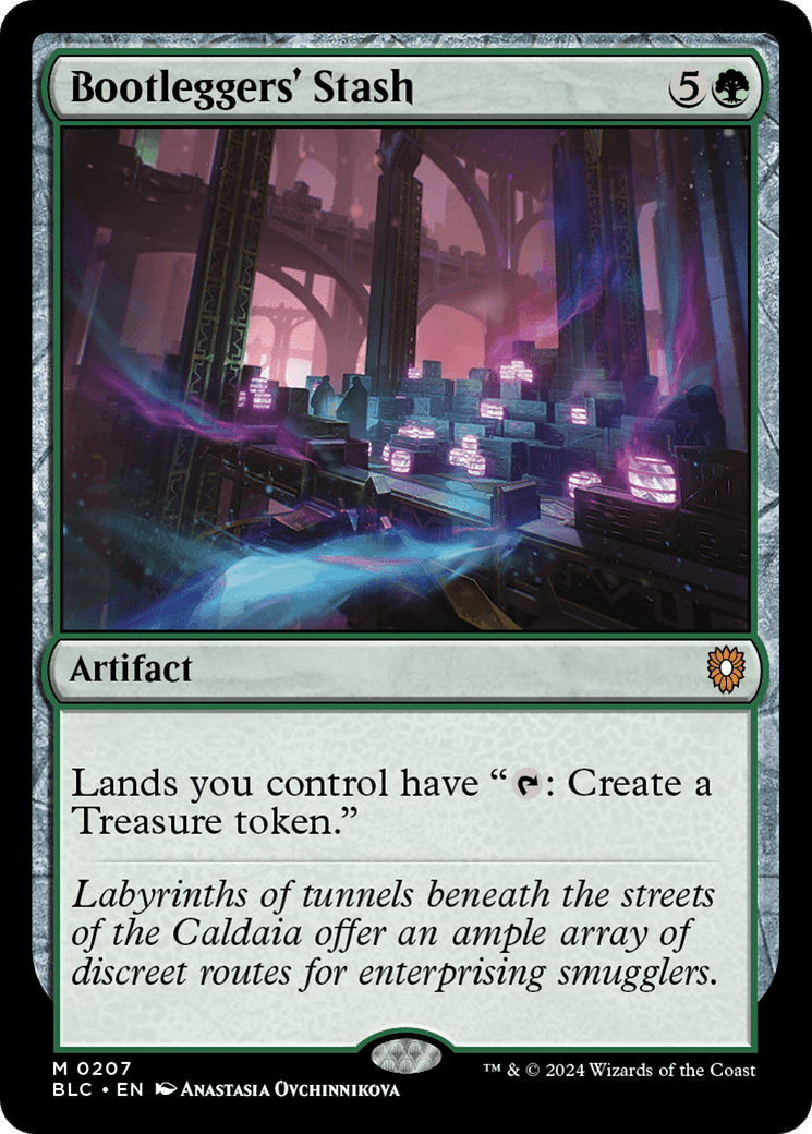 Bootleggers' Stash [Bloomburrow Commander] MTG Single Magic: The Gathering  | Multizone: Comics And Games