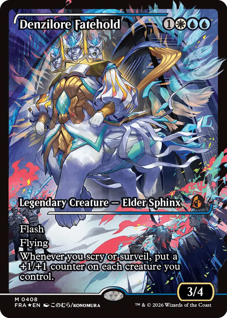 Denzilore Fatehold (Showcase) (0408) [Reality Fracture] MTG Single Magic: The Gathering  | Multizone: Comics And Games