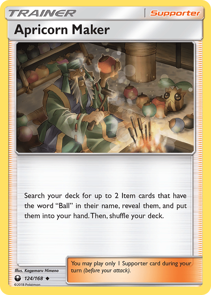 Apricorn Maker (124/168) [Sun & Moon: Celestial Storm] Pokemon Single Pokémon  | Multizone: Comics And Games