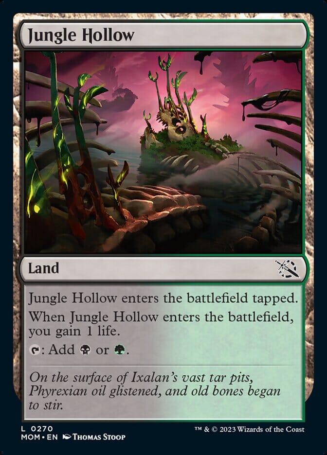 Jungle Hollow [March of the Machine] MTG Single Magic: The Gathering  | Multizone: Comics And Games