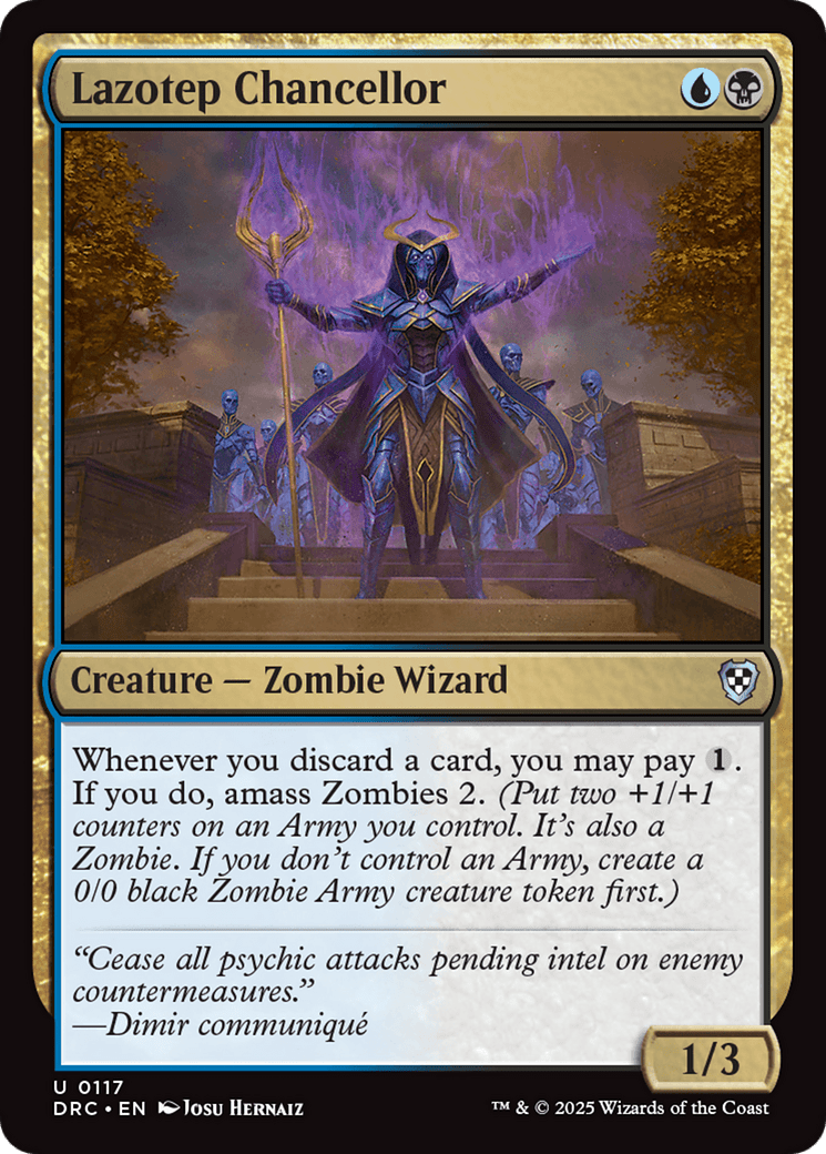 Lazotep Chancellor [Aetherdrift Commander] MTG Single Magic: The Gathering  | Multizone: Comics And Games