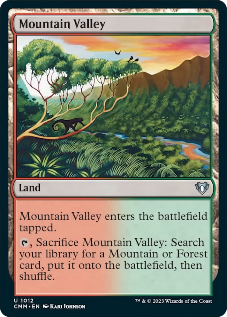 Mountain Valley [Commander Masters] | Multizone: Comics And Games