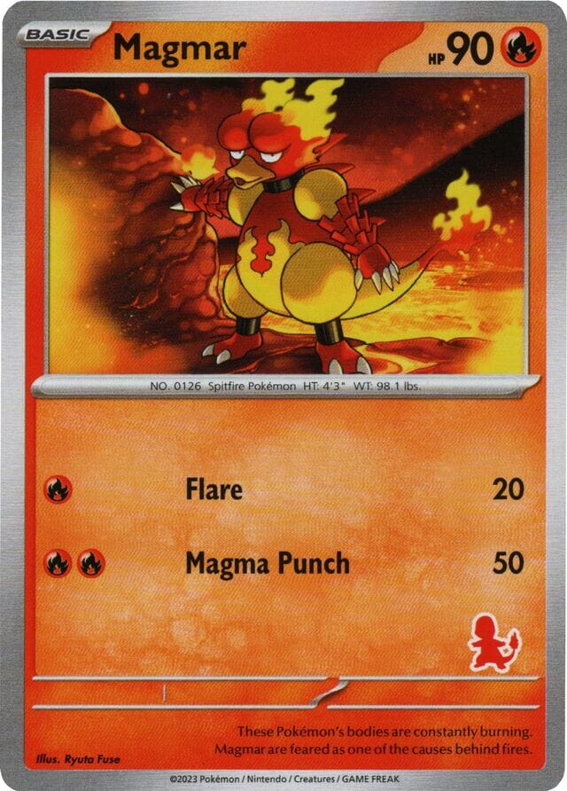 Magmar [My First Battle] Pokemon Single Pokémon  | Multizone: Comics And Games