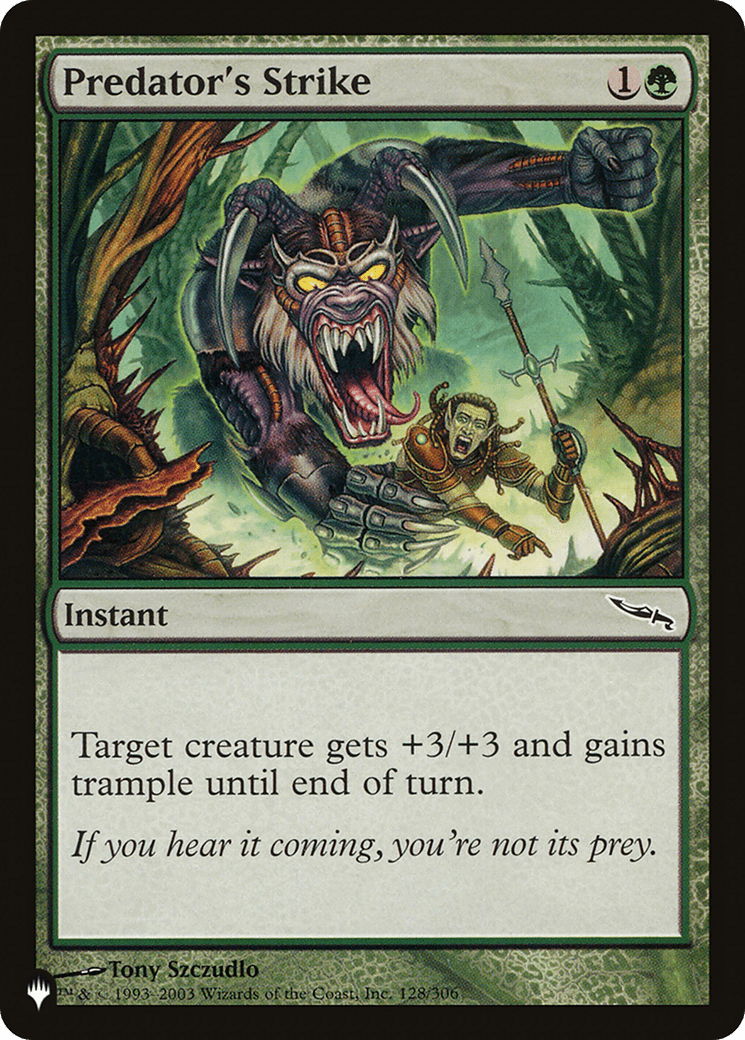 Predator's Strike [The List] MTG Single Magic: The Gathering  | Multizone: Comics And Games