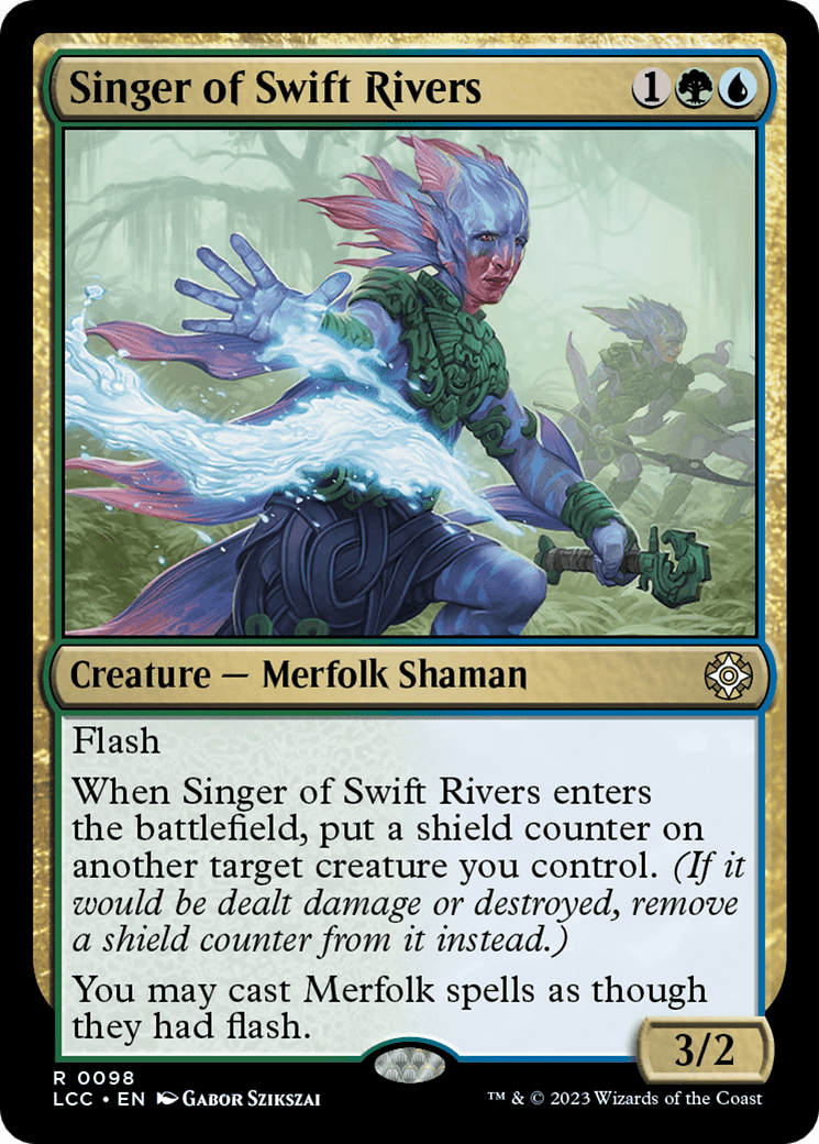 Singer of Swift Rivers [The Lost Caverns of Ixalan Commander] MTG Single Magic: The Gathering  | Multizone: Comics And Games