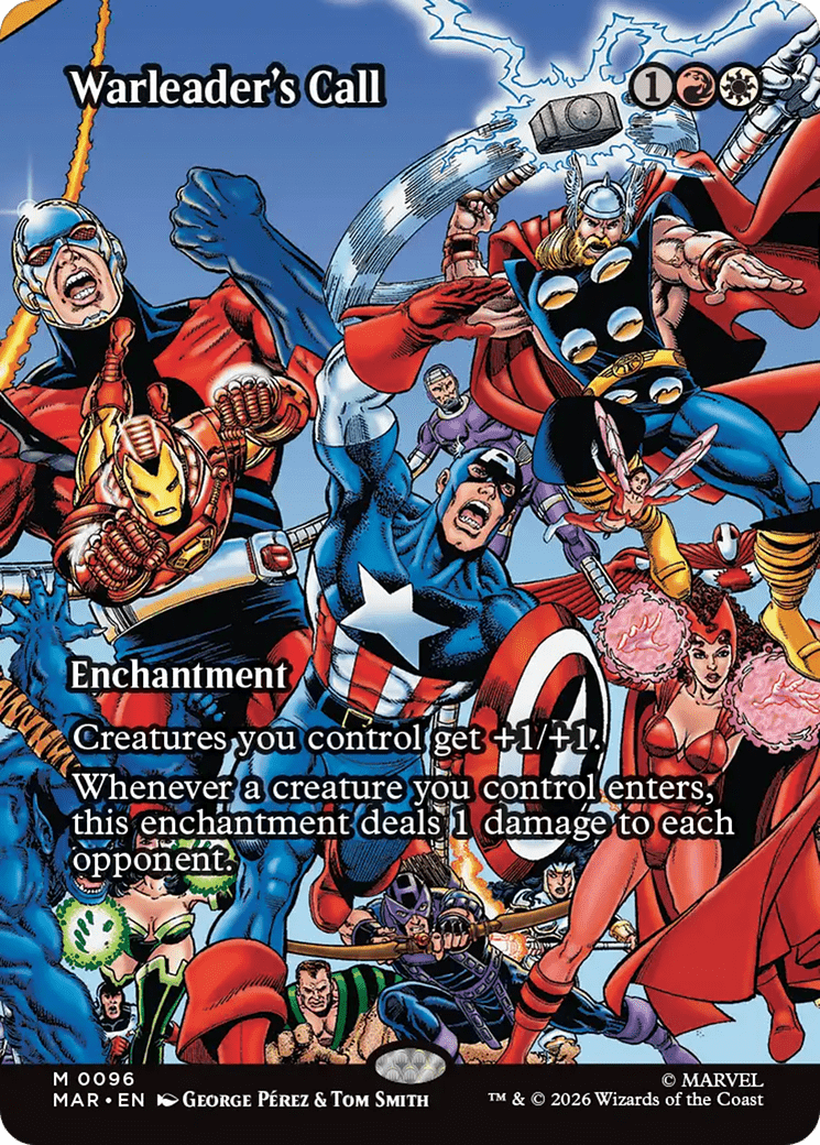 Warleader's Call (Borderless) [Marvel Universe: Eternal-Legal] | Multizone: Comics And Games