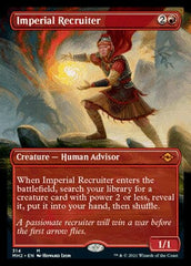 Imperial Recruiter (Borderless Alternate Art) [Modern Horizons 2] MTG Single Magic: The Gathering  | Multizone: Comics And Games