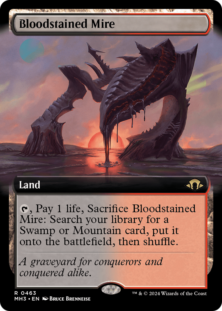 Bloodstained Mire (Extended Art) [Modern Horizons 3] | Multizone: Comics And Games