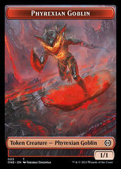 Phyrexian Mite (011) // Phyrexian Goblin Double-Sided Token [Phyrexia: All Will Be One Tokens] MTG Single Magic: The Gathering  | Multizone: Comics And Games
