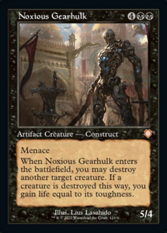 Noxious Gearhulk (Retro) [The Brothers' War Commander] MTG Single Magic: The Gathering  | Multizone: Comics And Games