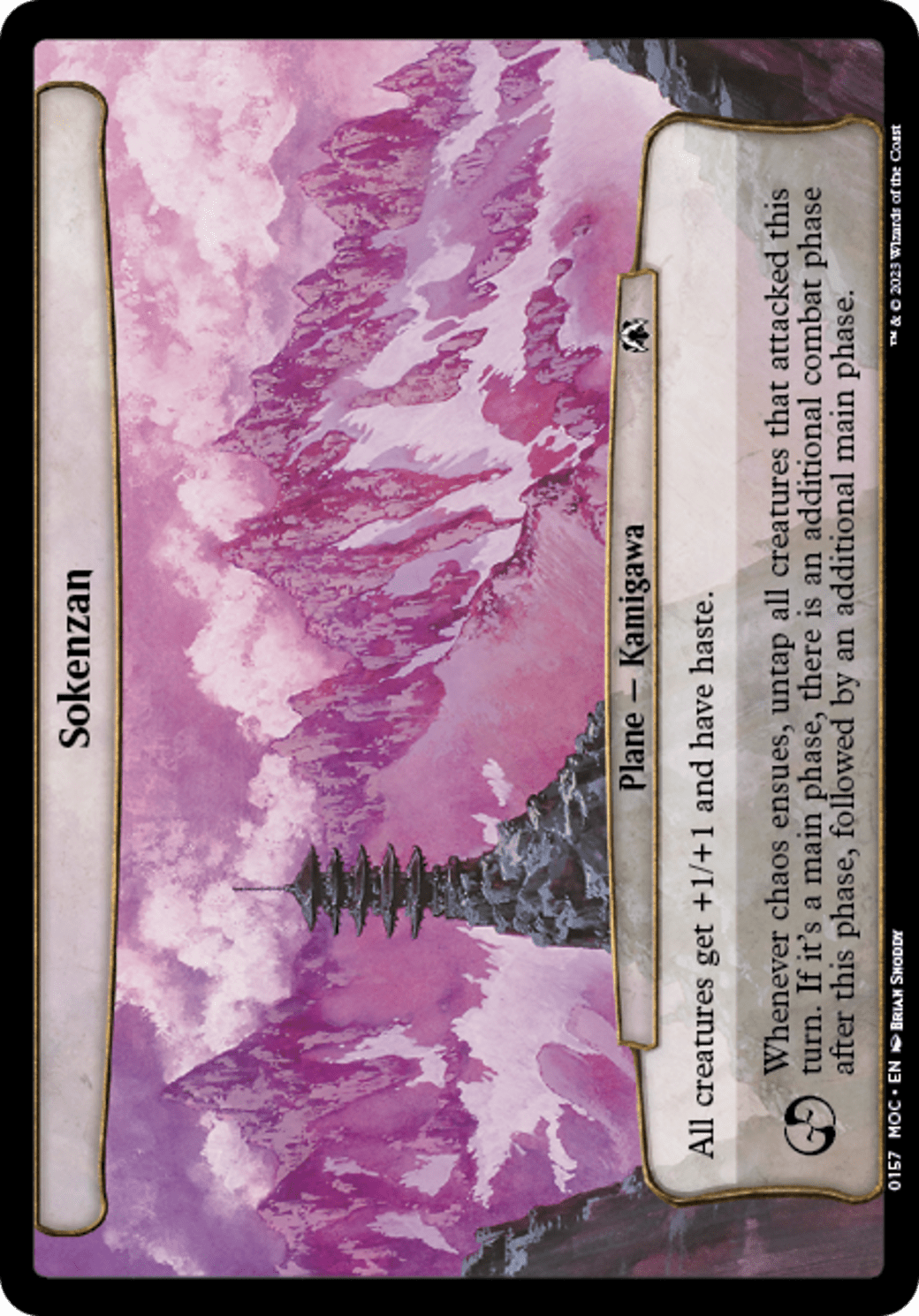 Sokenzan [March of the Machine Commander] MTG Single Magic: The Gathering  | Multizone: Comics And Games