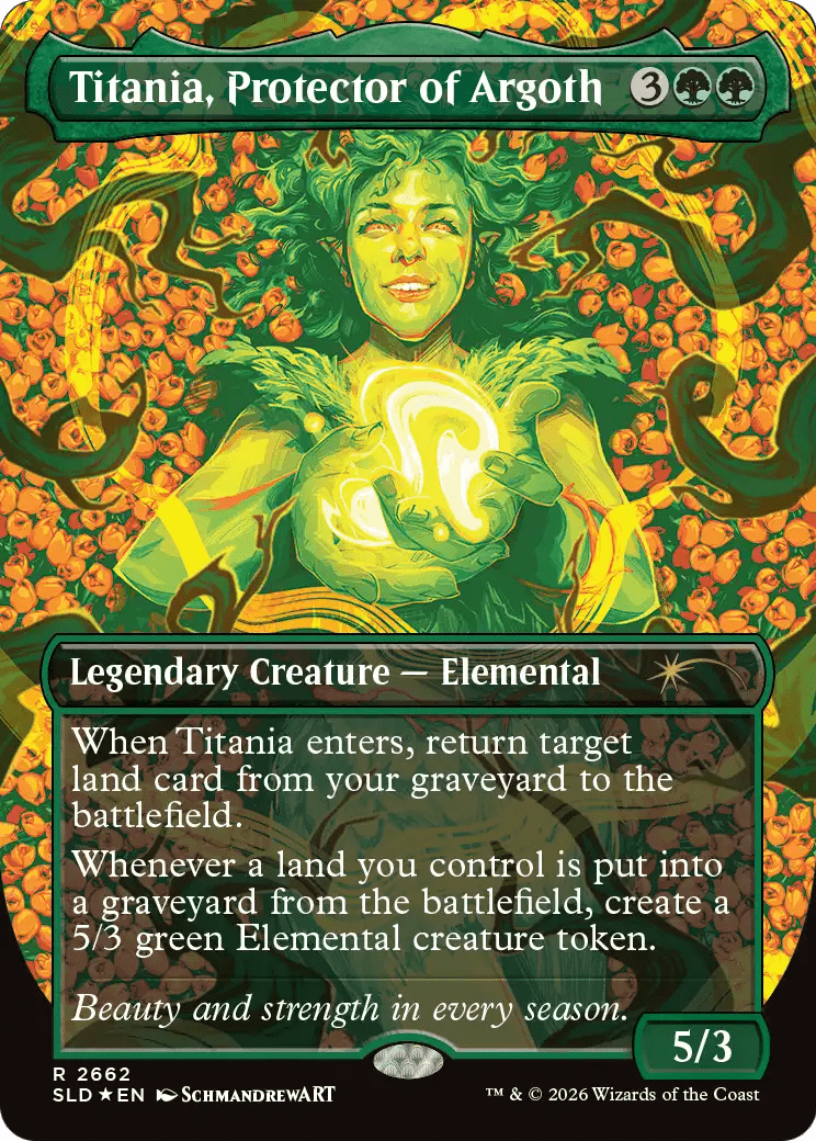Titania, Protector of Argoth [Secret Lair Drop Series] | Multizone: Comics And Games