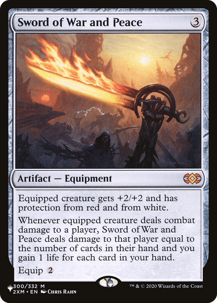 Sword of War and Peace [The List] MTG Single Magic: The Gathering  | Multizone: Comics And Games