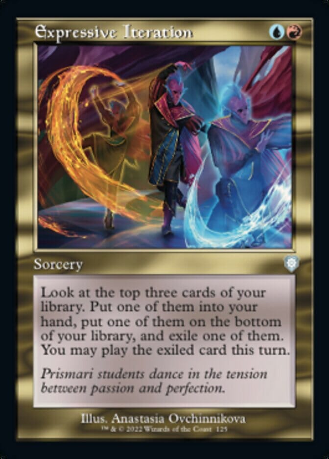 Expressive Iteration (Retro) [The Brothers' War Commander] MTG Single Magic: The Gathering  | Multizone: Comics And Games
