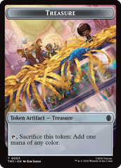 Treasure // Copy Double-Sided Token [Teenage Mutant Ninja Turtles Commander Tokens] MTG Single Magic: The Gathering  | Multizone: Comics And Games