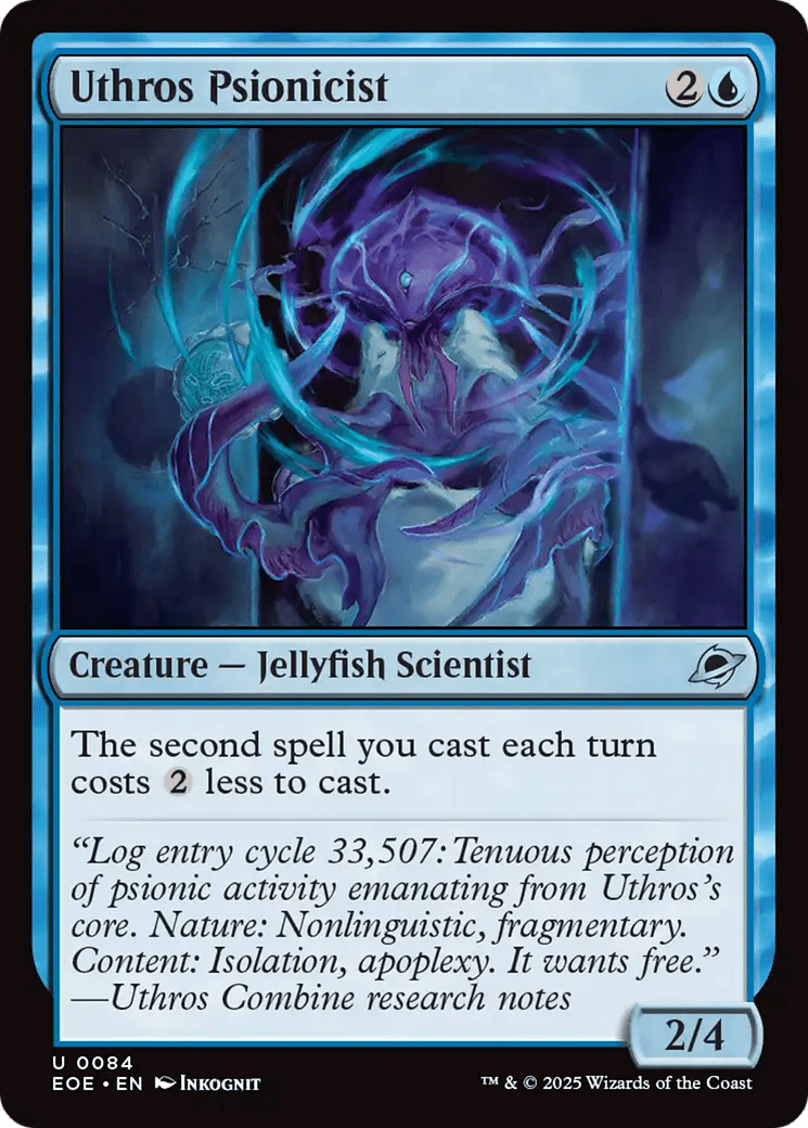 Uthros Psionicist [Edge of Eternities] MTG Single Magic: The Gathering  | Multizone: Comics And Games