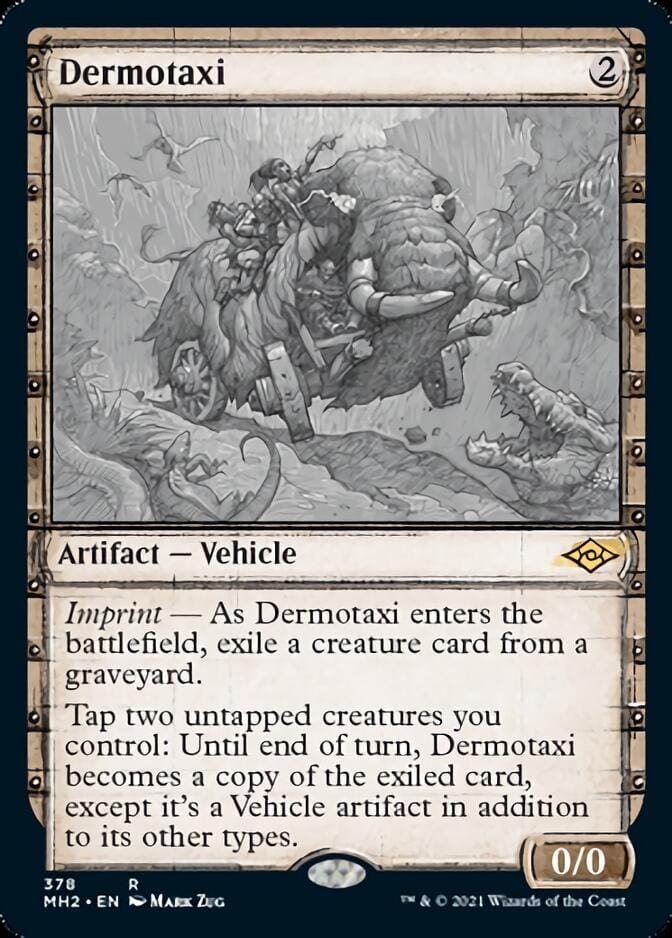 Dermotaxi (Sketch) [Modern Horizons 2] MTG Single Magic: The Gathering  | Multizone: Comics And Games