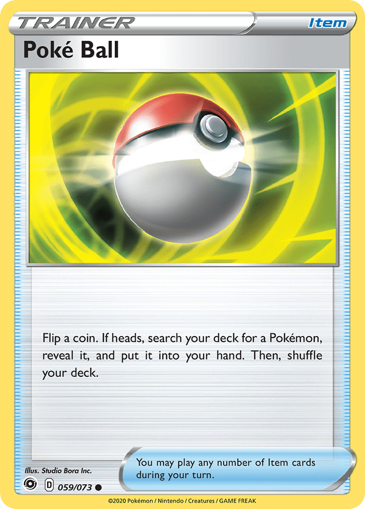 Poke Ball (059/073) [Sword & Shield: Champion's Path] Pokemon Single Pokémon  | Multizone: Comics And Games