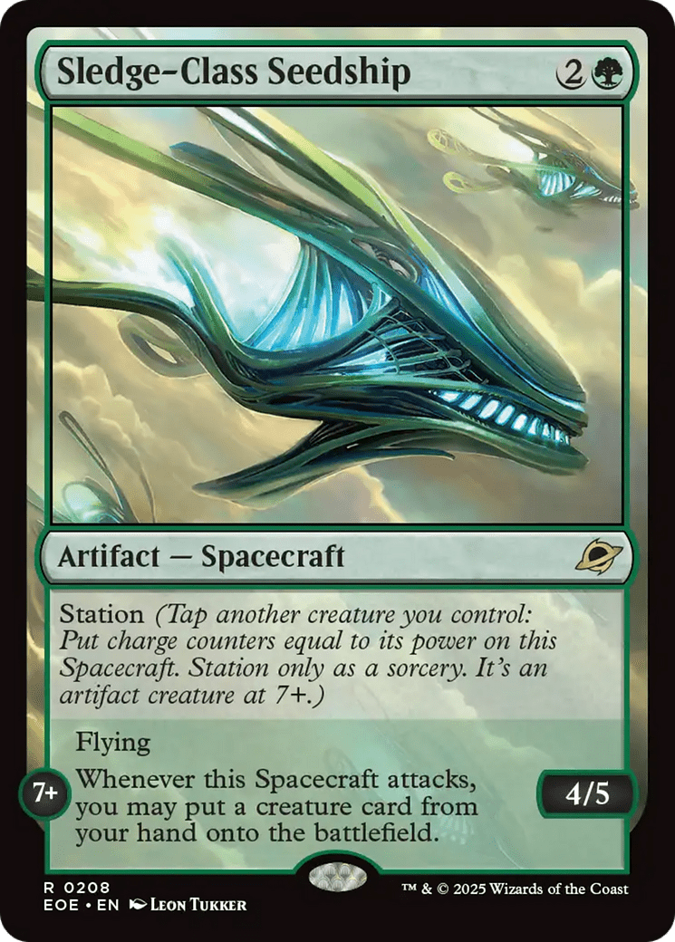 Sledge-Class Seedship [Edge of Eternities] MTG Single Magic: The Gathering  | Multizone: Comics And Games