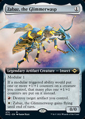 Zabaz, the Glimmerwasp (Extended Art) [Modern Horizons 2] | Multizone: Comics And Games