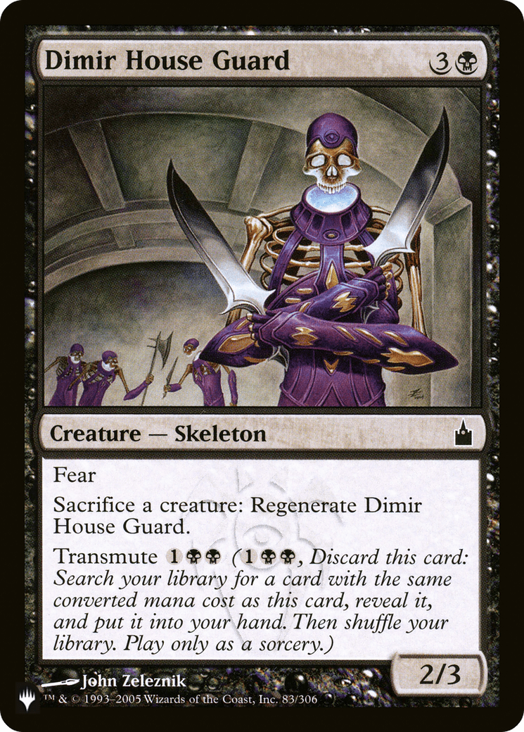 Dimir House Guard [The List] MTG Single Magic: The Gathering  | Multizone: Comics And Games