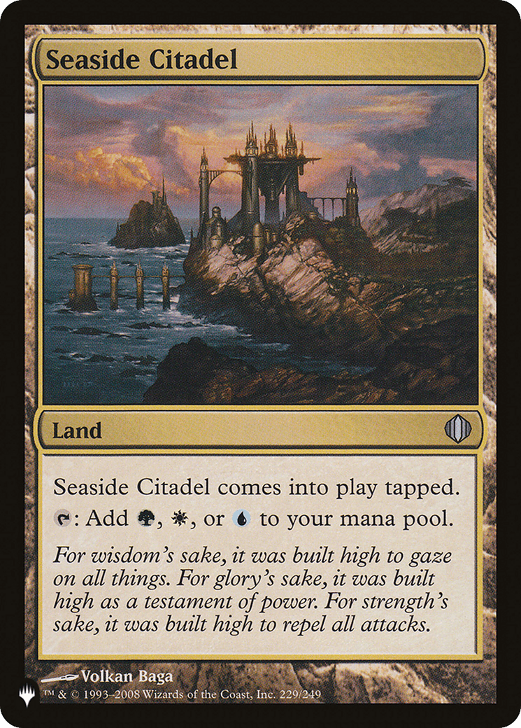 Seaside Citadel [Secret Lair: From Cute to Brute] MTG Single Magic: The Gathering  | Multizone: Comics And Games