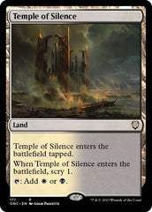 Temple of Silence [Phyrexia: All Will Be One Commander] | Multizone: Comics And Games
