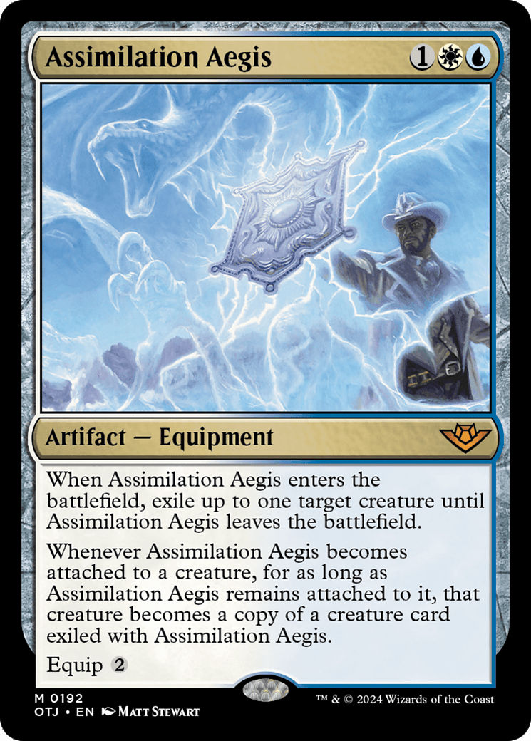 Assimilation Aegis [Outlaws of Thunder Junction] MTG Single Magic: The Gathering  | Multizone: Comics And Games