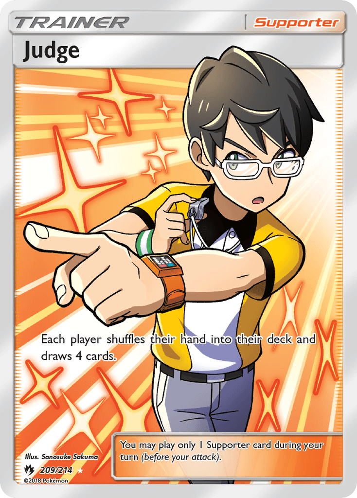 Judge (209/214) [Sun & Moon: Lost Thunder] Pokemon Single Pokémon  | Multizone: Comics And Games