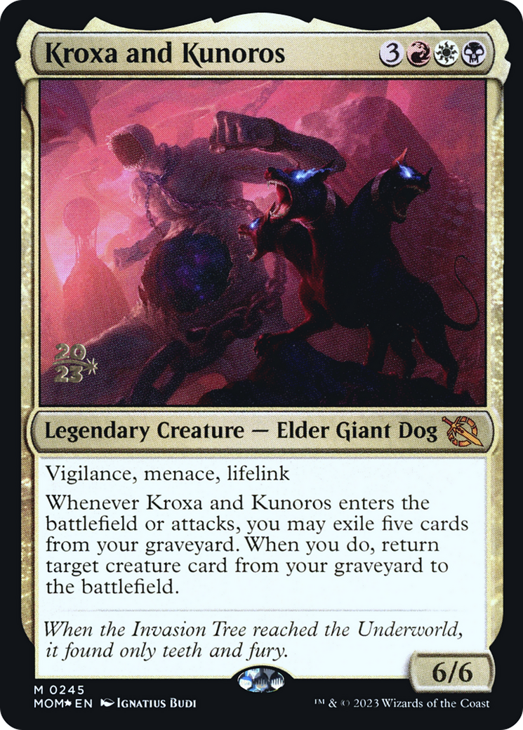 Kroxa and Kunoros [March of the Machine Prerelease Promos] | Multizone: Comics And Games