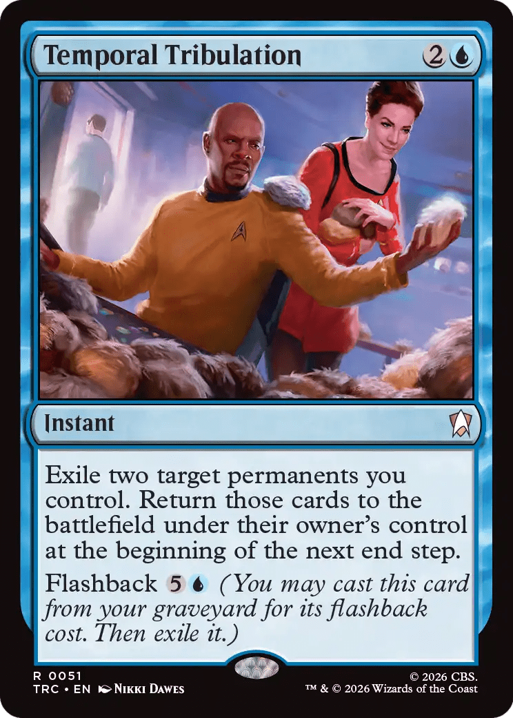 Temporal Tribulation (Surge Foil) [Star Trek Commander] MTG Single Magic: The Gathering  | Multizone: Comics And Games