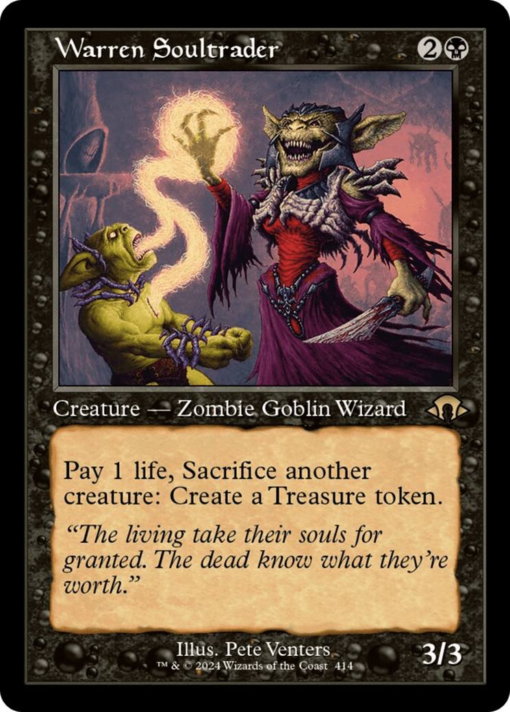 Warren Soultrader (Retro) [Modern Horizons 3] MTG Single Magic: The Gathering  | Multizone: Comics And Games