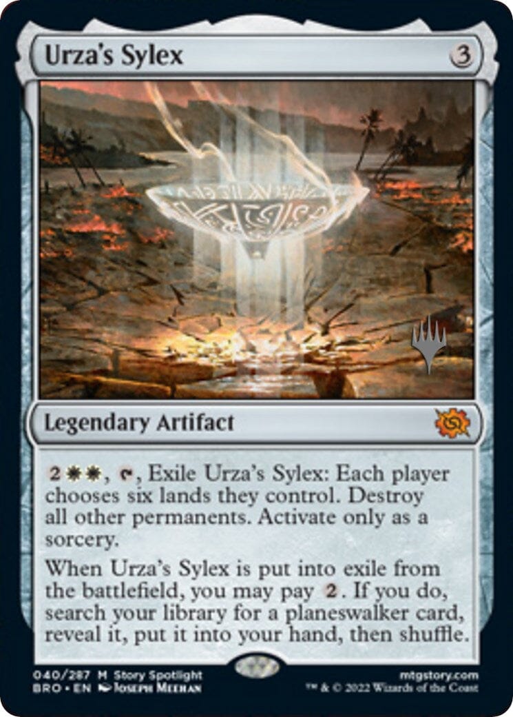 Urza's Sylex (Promo Pack) [The Brothers' War Promos] MTG Single Magic: The Gathering  | Multizone: Comics And Games