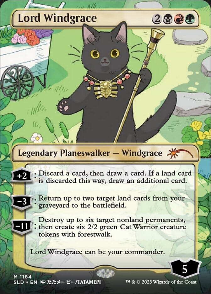 Lord Windgrace (Borderless) [Secret Lair Drop Series] MTG Single Magic: The Gathering  | Multizone: Comics And Games