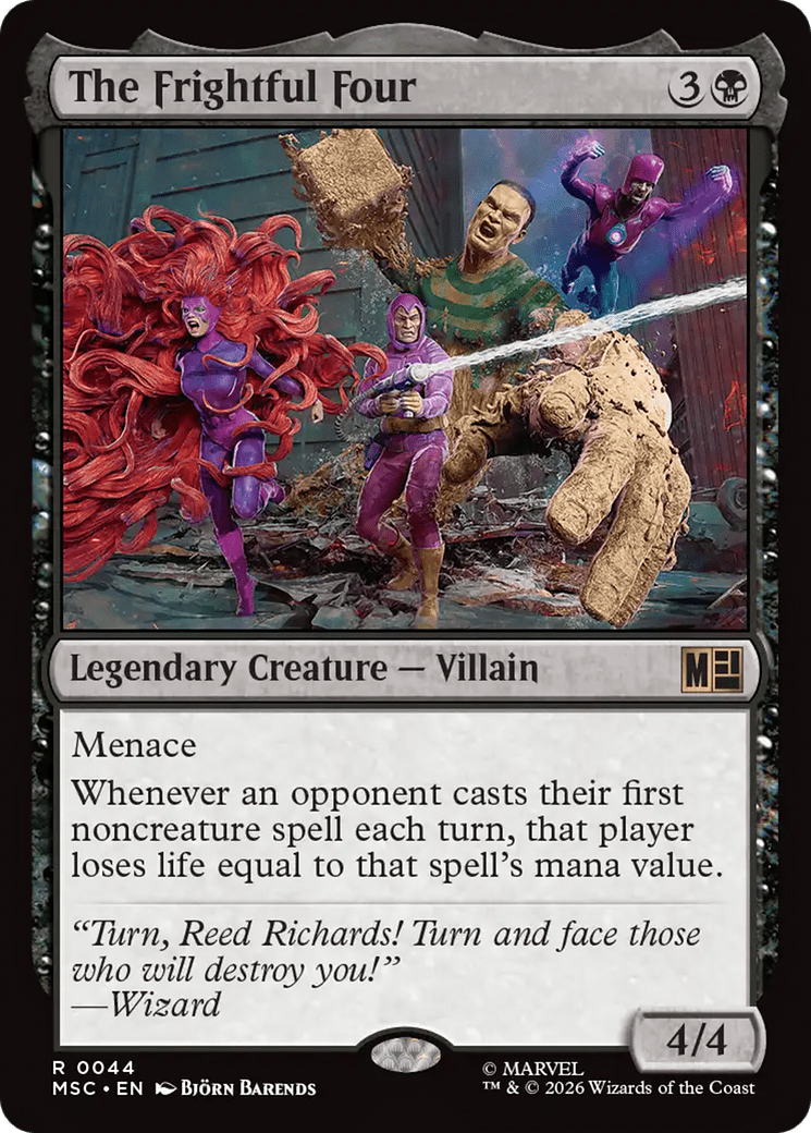 The Frightful Four [Marvel Super Heroes Commander] MTG Single Magic: The Gathering  | Multizone: Comics And Games