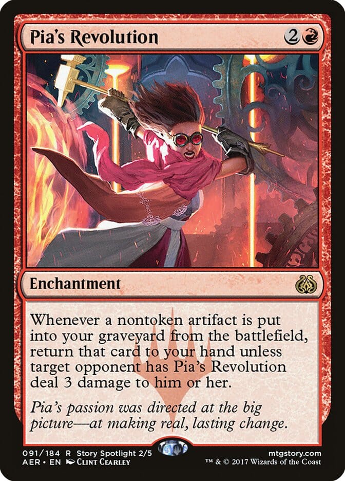 Pia's Revolution [Aether Revolt] MTG Single Magic: The Gathering  | Multizone: Comics And Games