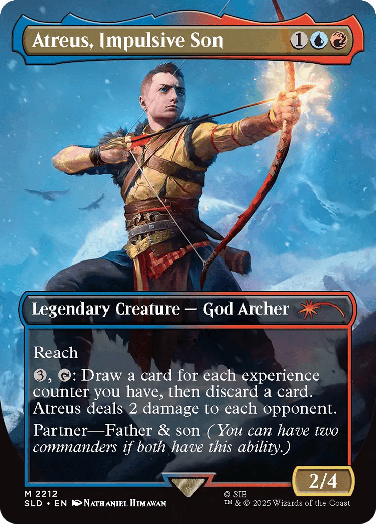 Atreus, Impulsive Son [Secret Lair Drop Series] MTG Single Magic: The Gathering  | Multizone: Comics And Games