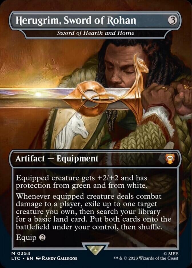 Herugrim, Sword of Rohan - Sword of Hearth and Home [The Lord of the Rings: Tales of Middle-Earth Commander] MTG Single Magic: The Gathering  | Multizone: Comics And Games