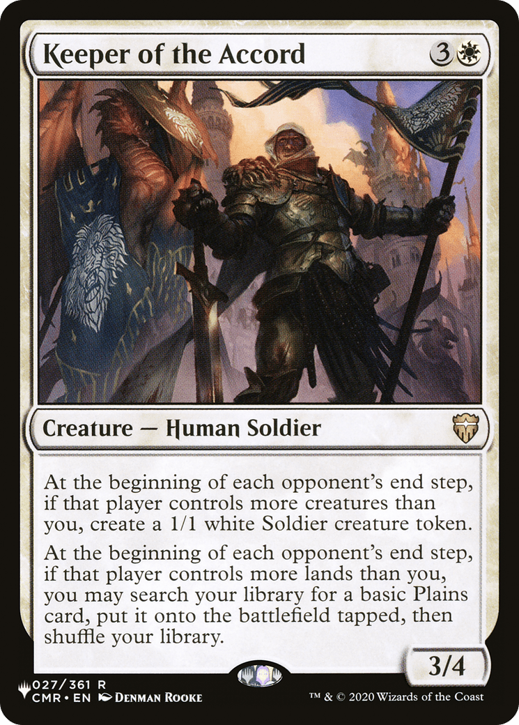 Keeper of the Accord [Secret Lair: Angels] MTG Single Magic: The Gathering  | Multizone: Comics And Games