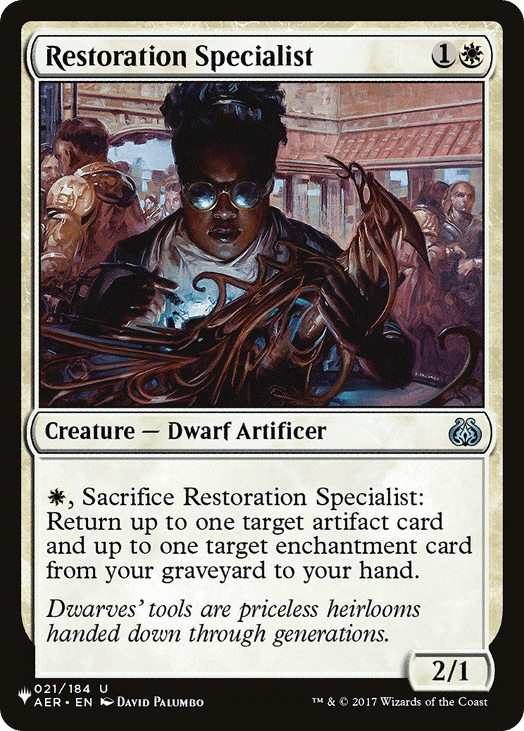 Restoration Specialist [The List] MTG Single Magic: The Gathering  | Multizone: Comics And Games